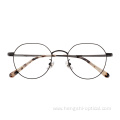 Simple Design Fashion Thin Original Men Glasses Frames Women Metal Leg Eyeglasses